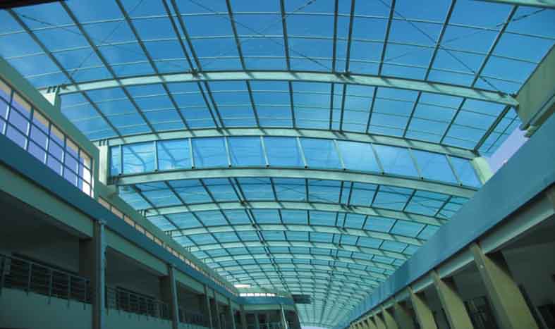 「PC阳光板」的应用及安装固定方法 「PC阳光板」的应用及安装固定方法